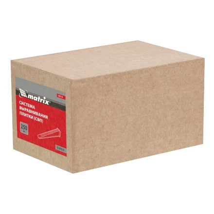 Клин для системы выравнивания плитки СВП Ворота, 250 шт. в коробе Matrix 88119 купить в Губкинске