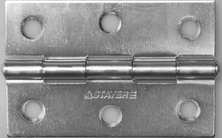 Петля дверная STAYER &quot;MASTER&quot; универсальная, цвет белый цинк, 75мм 37611-75-1 купить в Губкинске