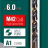 Сверла по металлу HSS-Co 29656-6 купить в Губкинске