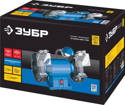 Точило с фонарем ЗТШМЭ-250-750 серия ПРОФЕССИОНАЛ купить в Губкинске