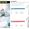Комбинезон STAYER "MASTER" защитный из спанбонда, 52-54 размер 11603-52 купить в Губкинске