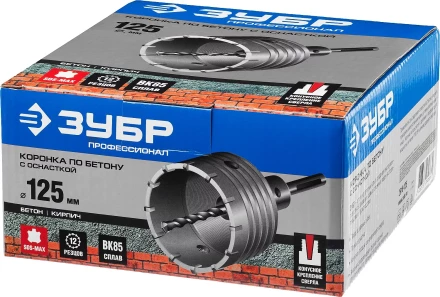 Коронки по бетону с оснасткой серия ПРОФЕССИОНАЛ купить в Губкинске