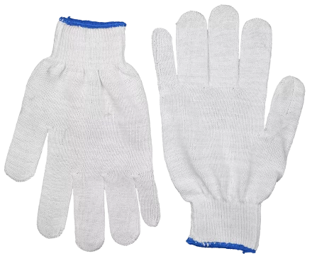 Перчатки трикотажные Зубр, без покрытия, 13 класс, Профессионал (11450-XL) купить в Губкинске