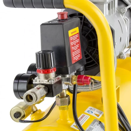 Компрессор безмаслянный Denzel DLS950/24 малошумный 58026 купить в Губкинске