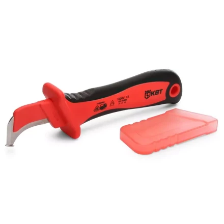 Нож электрика монтерский диэлектрический НМИ-01А КВТ купить в Губкинске