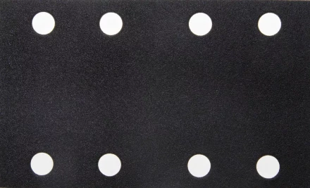 Лист шлиф. универс. URAGAN &quot;Оптимал. для тверд. пород дерева&quot; 8 отв. по линии, на липучке, для ПШМ, P100, 80х133мм, 50шт 907-22111-100-50 купить в Губкинске