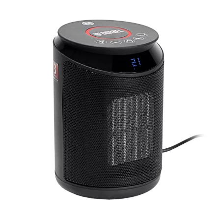 Тепловентилятор электрический керамический Denzel DTFC-2000, пульт, 3 режима, вентилятор, нагрев 1000/2000 Вт 96419 купить в Губкинске