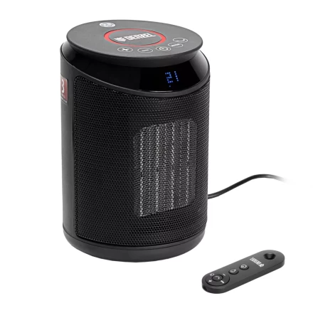 Тепловентилятор электрический керамический Denzel DTFC-2000, пульт, 3 режима, вентилятор, нагрев 1000/2000 Вт 96419 купить в Губкинске