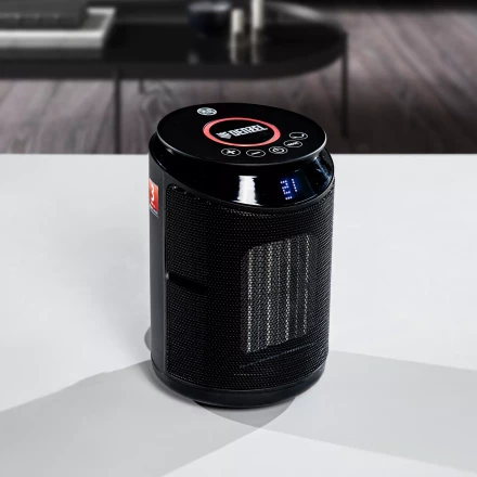 Тепловентилятор электрический керамический Denzel DTFC-2000, пульт, 3 режима, вентилятор, нагрев 1000/2000 Вт 96419 купить в Губкинске