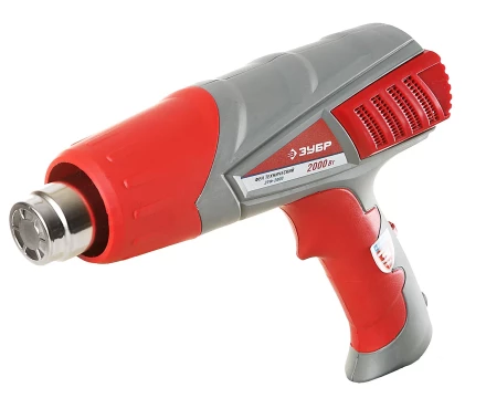 Фен ЗУБР, электр регулировка t, 3 режима работы, керам изолятор, 2000Вт ЗТФ-2000 купить в Губкинске