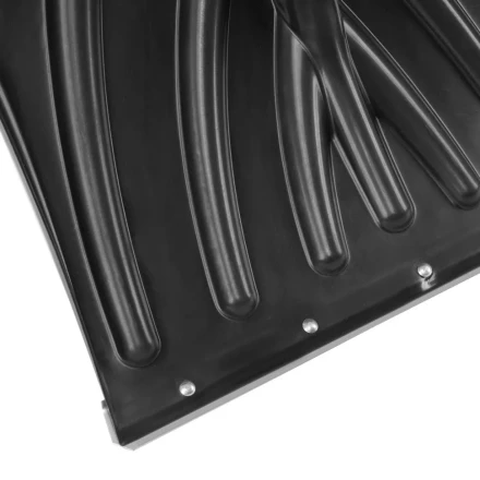 Лопата для уборки снега пластиковая, 450х325х1370 мм, стальной черенок, Palisad 61660 купить в Губкинске