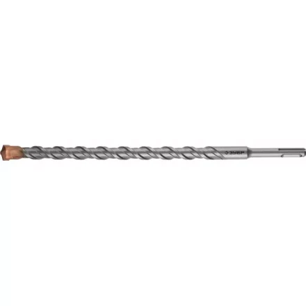 Бур ЗУБР &quot;ПРОФЕССИОНАЛ&quot; по бетону, хвостовик &quot;SDS-Plus&quot;, самоцентрирующий наконечник, спиральS4, 25х450мм 29314-450-25_z01 купить в Губкинске