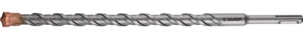 Бур ЗУБР &quot;ПРОФЕССИОНАЛ&quot; по бетону, хвостовик &quot;SDS-Plus&quot;, самоцентрирующий наконечник, спиральS4, 25х450мм 29314-450-25_z01 купить в Губкинске