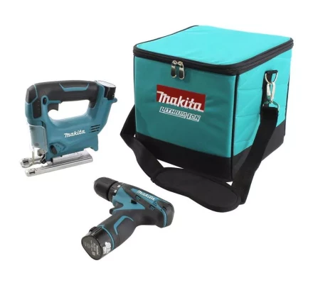 Набор Makita DK1475X3 (Дрель DF330DZ + Лобзик JV100DZ) купить в Губкинске