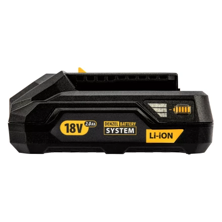 Батарея аккумуляторная Denzel B-18-2.0, Li-Ion, 18 В, 2,0 Ач 28435 купить в Губкинске