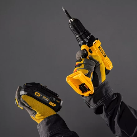 Батарея аккумуляторная Denzel B-18-2.0, Li-Ion, 18 В, 2,0 Ач 28435 купить в Губкинске