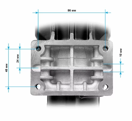 Двигатель алмазного бурения MESSER DM180-1  230мм, 3,2 кВт, 900 об/мин, с PRCD купить в Губкинске