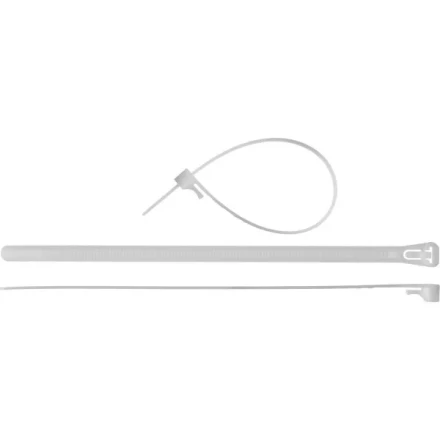 Хомуты нейлоновые ЗУБР &quot;МАСТЕР&quot; многоразовые, 7,5 мм x 200 мм, 100 шт 309240-75-200 купить в Губкинске