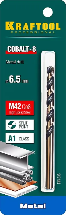 Сверла по металлу HSS-Co 29656-6.5 купить в Губкинске