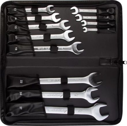 Набор STAYER &quot;PROFESSIONAL&quot;: Ключи комбинированные, 6-27мм, 12шт 2-271257-H12 купить в Губкинске