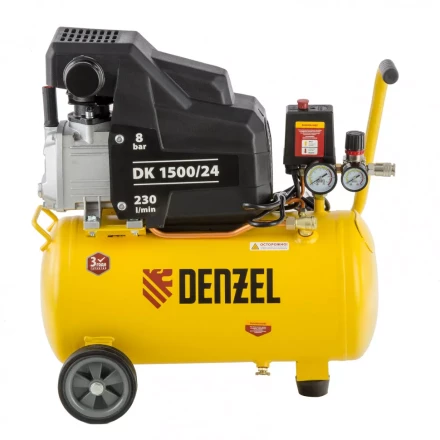 Компрессор воздушный Denzel DK1500/24 Х-PRO 58063 купить в Губкинске