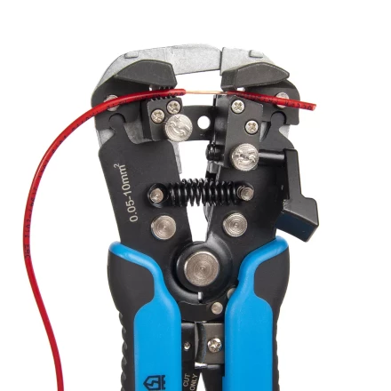 Автоматический многофункциональный стриппер КВТ WS-12 «Ягуар» для снятия изоляции с проводов 0.05–10 мм (69476) купить в Губкинске