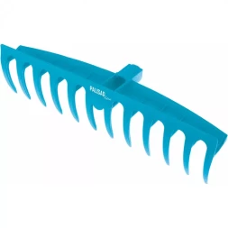 Грабли пластиковые 400 мм 12 плоских зубьев усиленные Palisad 61732