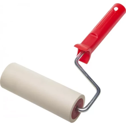 Валик прижимной ЗУБР &quot;ЭКСПЕРТ&quot; в сборе, резиновый, бюгель 8мм, 48x140мм 03922-14 купить в Губкинске