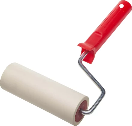 Валик прижимной ЗУБР &quot;ЭКСПЕРТ&quot; в сборе, резиновый, бюгель 8мм, 48x140мм 03922-14 купить в Губкинске