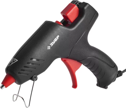 Пистолет ЗУБР &quot;МАСТЕР&quot; клеевой (термоклеящий), электрический, эргономичная рукоятка, рабочая температура 193град, d=12мм, 40Вт 06850-55-12_z02 купить в Губкинске