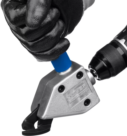 ЗУБР Турбо-Ножницы, насадка-ножницы для реза листового и гофрированного металла (23292) купить в Губкинске