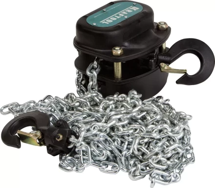 Таль цепная KRAFTOOL шестеренная, 5т / 3м 43087-5 купить в Губкинске