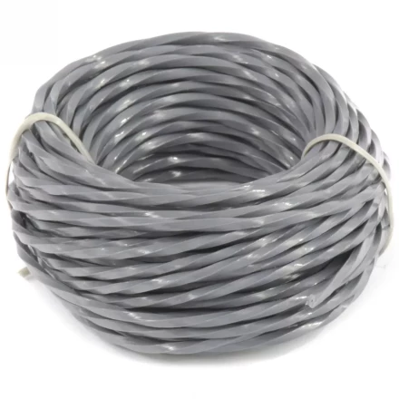 Леска для триммера армированная алюминием X-Pro квадрат витой 2,4 мм х 10 м блистер Россия Denzel 96199 купить в Губкинске