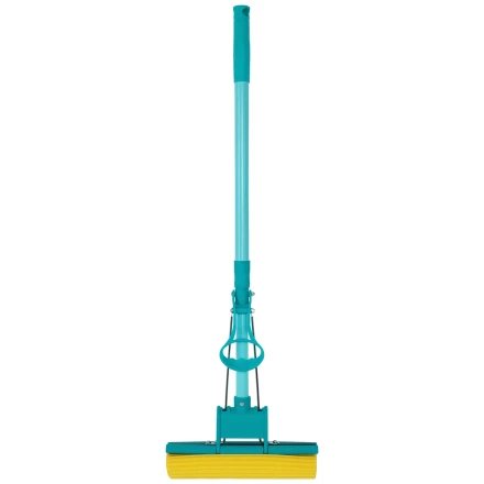 Швабра отжимная Palisad, 110 см, губка PVA 26х5,5х6 см, телескопическая рукоятка, бирюзовая, Home 935165 купить в Губкинске