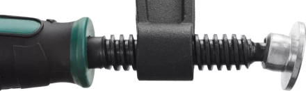 Струбцина, KRAFTOOL 32011-120-500, тип &quot;F&quot;, DIN 5117, двухкомпонентная ручка, 120х500мм 32011-120-500 купить в Губкинске