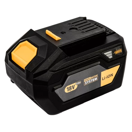 Батарея аккумуляторная Denzel B-18-6.0, Li-Ion, 18 В, 6,0 Ач 28436 купить в Губкинске