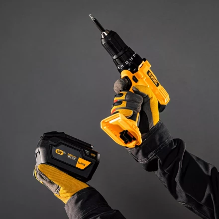 Батарея аккумуляторная Denzel B-18-6.0, Li-Ion, 18 В, 6,0 Ач 28436 купить в Губкинске