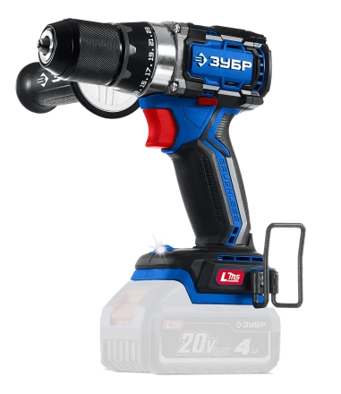 Бесщеточная дрель-шуруповерт Зубр, без АКБ (LMS),в коробке DB-70 серия «ПРОФЕССИОНАЛ» купить в Губкинске