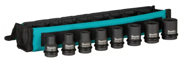Набор ударных торцевых головок Makita 1/2, 8 шт Makita E-16601 купить в Губкинске