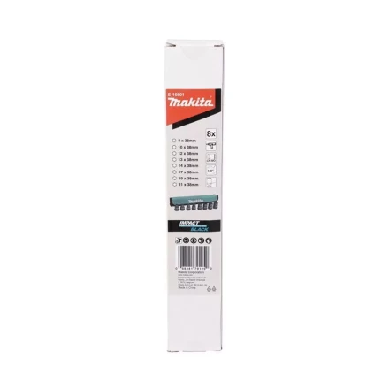 Набор ударных торцевых головок Makita 1/2, 8 шт Makita E-16601 купить в Губкинске
