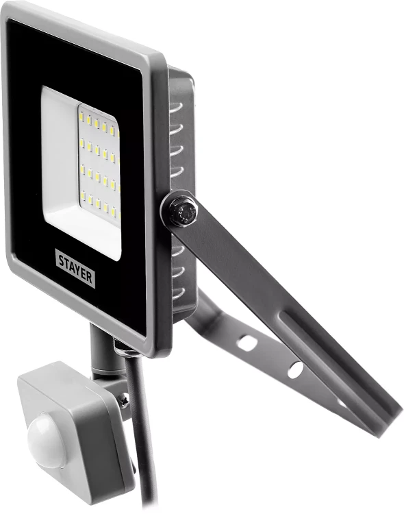 Прожектор LEDPro светодиодный, STAYER Profi 57133-30, датчик движения, 30Вт 57133-30 купить в Губкинске