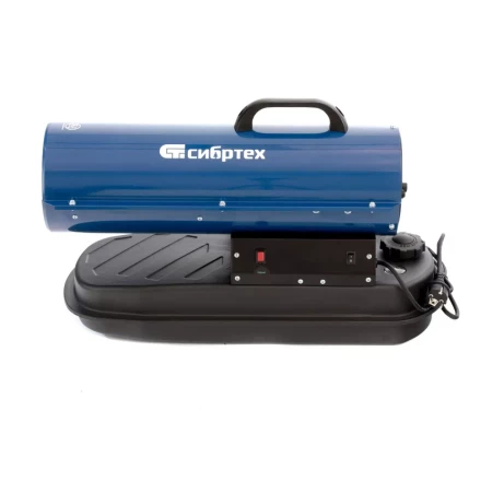 Дизельная тепловая пушка СТД-10, 10 кВт, 300 м3/ч, прямой нагрев Сибртех 96466 купить в Губкинске