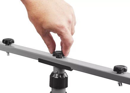 Штатив телескопический ЗУБР ТШ-2 для 2-х прожекторов серия МАСТЕР купить в Губкинске