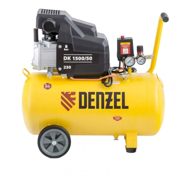 Компрессор воздушный Denzel DK1500/50 Х-PRO 58064 купить в Губкинске