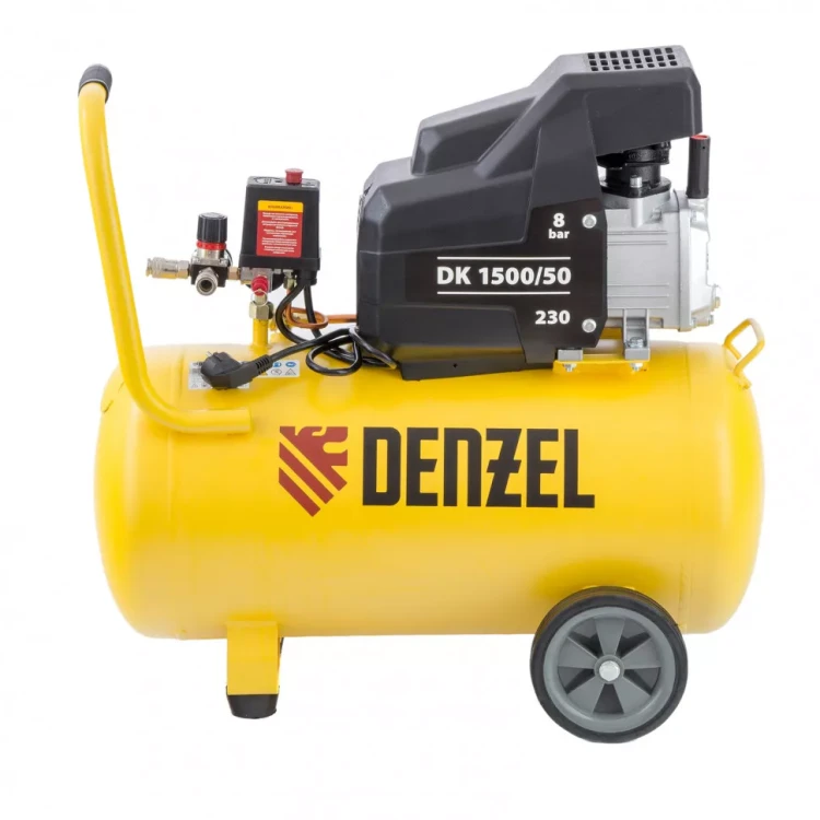 Компрессор воздушный Denzel DK1500/50 Х-PRO 58064 купить в Губкинске