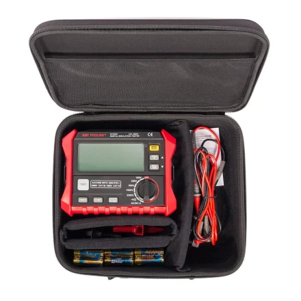 Тестер сопротивления изоляции до 200 ГОм КВТ KT 5205 PROLINE (89639) купить в Губкинске