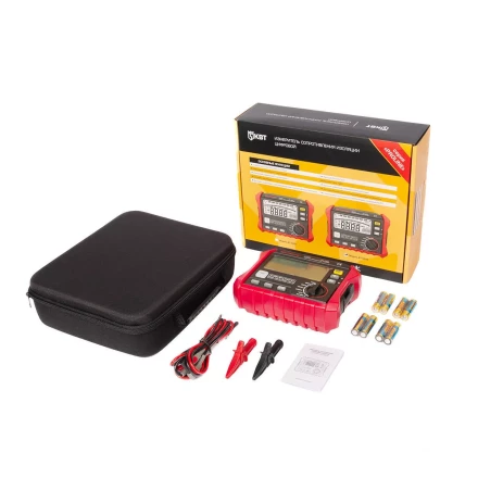 Тестер сопротивления изоляции до 200 ГОм КВТ KT 5205 PROLINE (89639) купить в Губкинске
