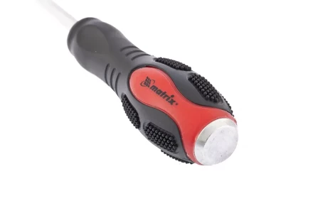 Ударная отвертка SL5 x 75 мм двухкомпонентная рукоятка CrV Matrix 19114 купить в Губкинске