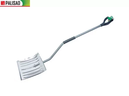 Лопата снеговая 465 х 340 мм метал. изогн. обрез черенок алюм. ковш  PALISAD 61573 купить в Губкинске