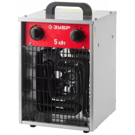Пушка ЗУБР &quot;ЭКСПЕРТ&quot; тепловая, электрическая, 380В, 5 кВт ЗТПЭ-5.0-Ф купить в Губкинске